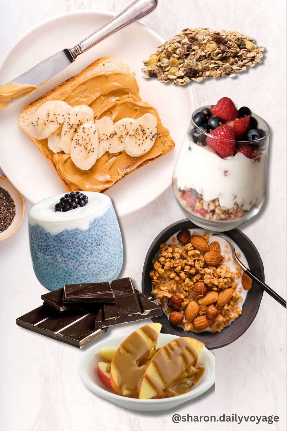 Healthy snacks without eating too much sugar so you can quit sugar easily. 