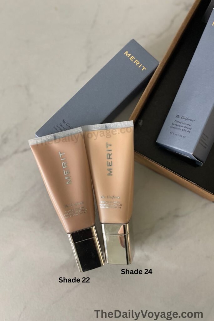 Merit The Uniform™ Tinted Mineral Sunscreen Broad Spectrum SPF 45