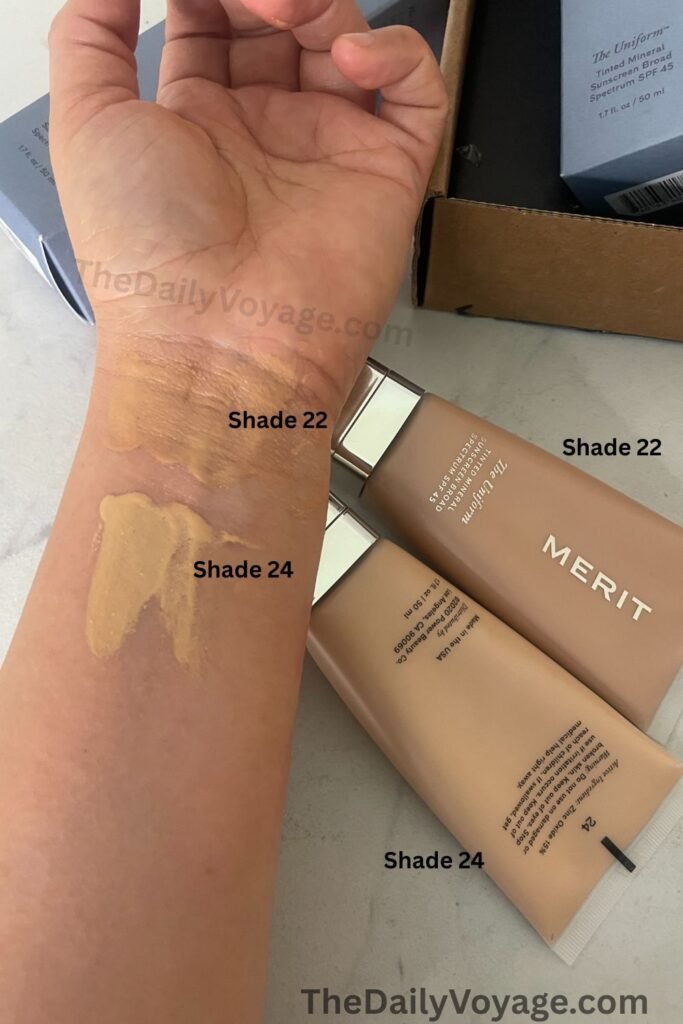 Merit The Uniform™ Tinted Mineral Sunscreen Broad Spectrum SPF 45