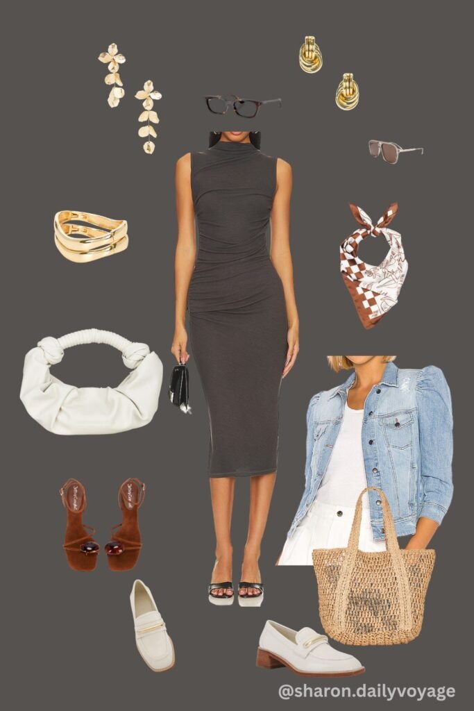 How to style a one piece dress